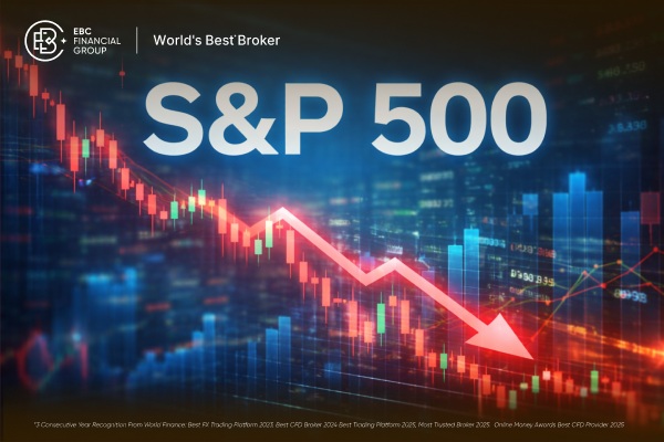 Índice S&P 500 hoy cae con fuerza por temores sobre la inteligencia artificial