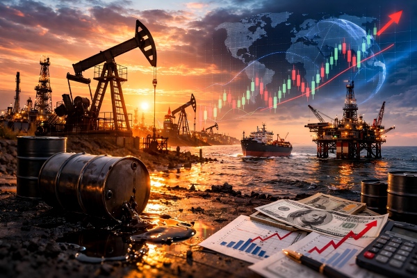 WTI原油価格見通し2026年版：地政学リスクと需給バランスが価格に与える影響