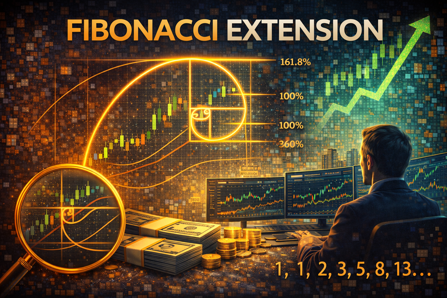 Master Fibonacci Extension for Smarter Trade Planning