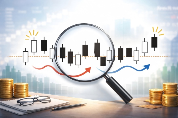 鯨幕相場とは何か?株価チャートで読み解く市場の迷いと特徴