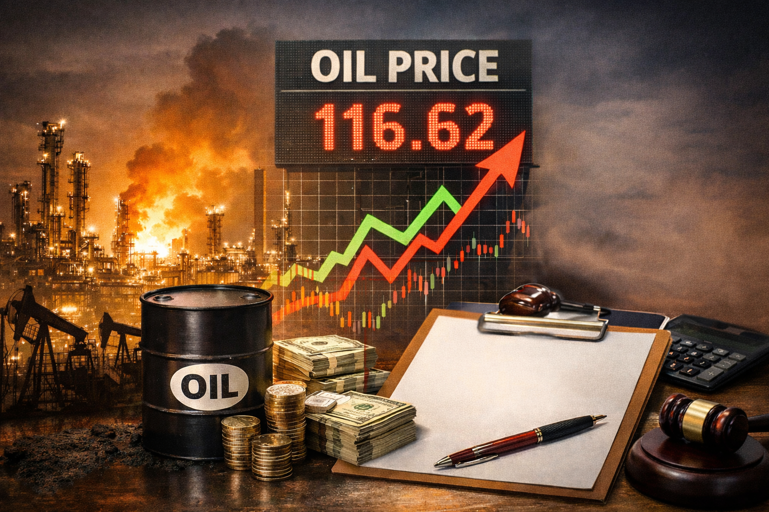 WTI·국제유가 급등, 차트는 무엇을 말하나: 호르무즈 리스크가 만든 새 가격대