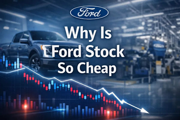 ทำไมหุ้น Ford ถึงดูถูก? 6 เหตุผลเบื้องหลังส่วนลด