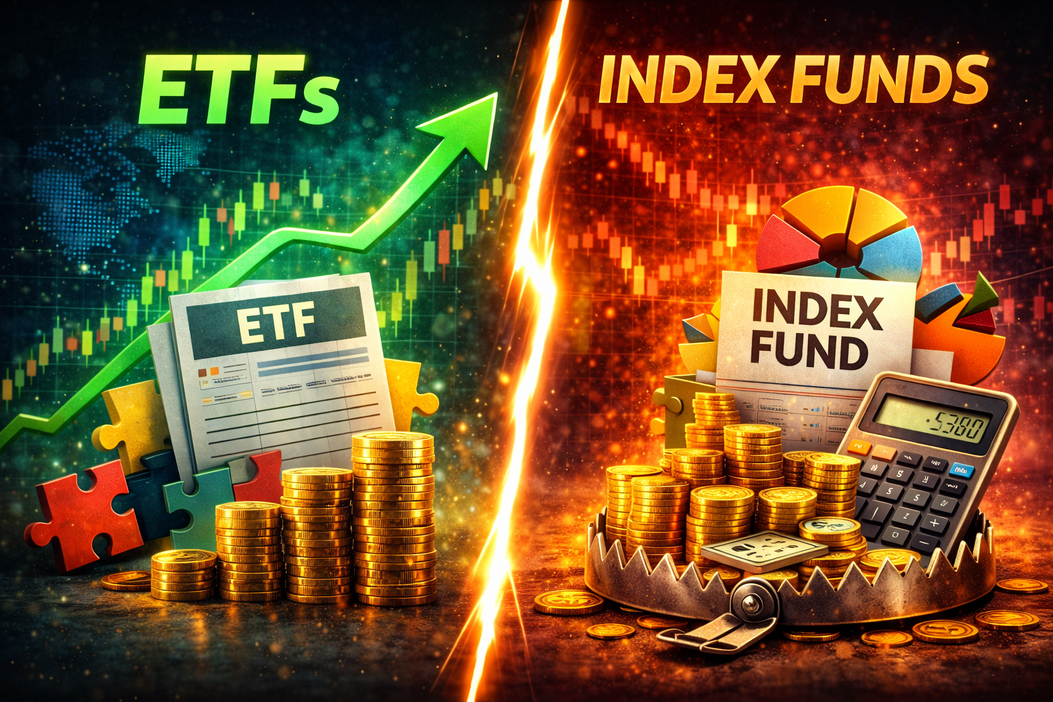 What’s the Difference Between ETF and Index Fund?