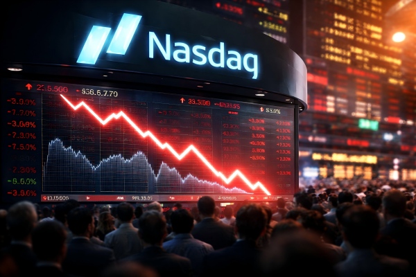 ナスダックの下落理由：下落の背景と今後の見通し