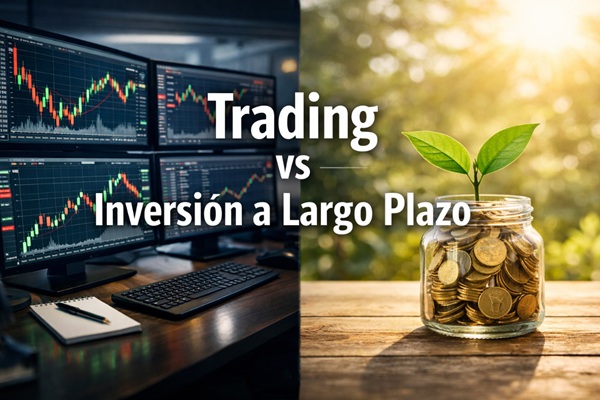 Trading vs Inversión a Largo Plazo: ¿Cuál elegir para ganar dinero?