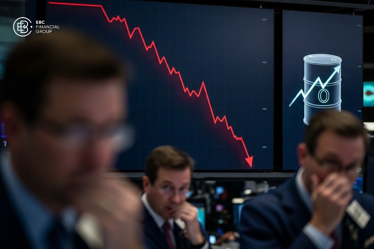 Chứng khoán Mỹ vừa trải qua một phiên giảm mạnh khi tâm lý né rủi ro bao trùm Phố Wall