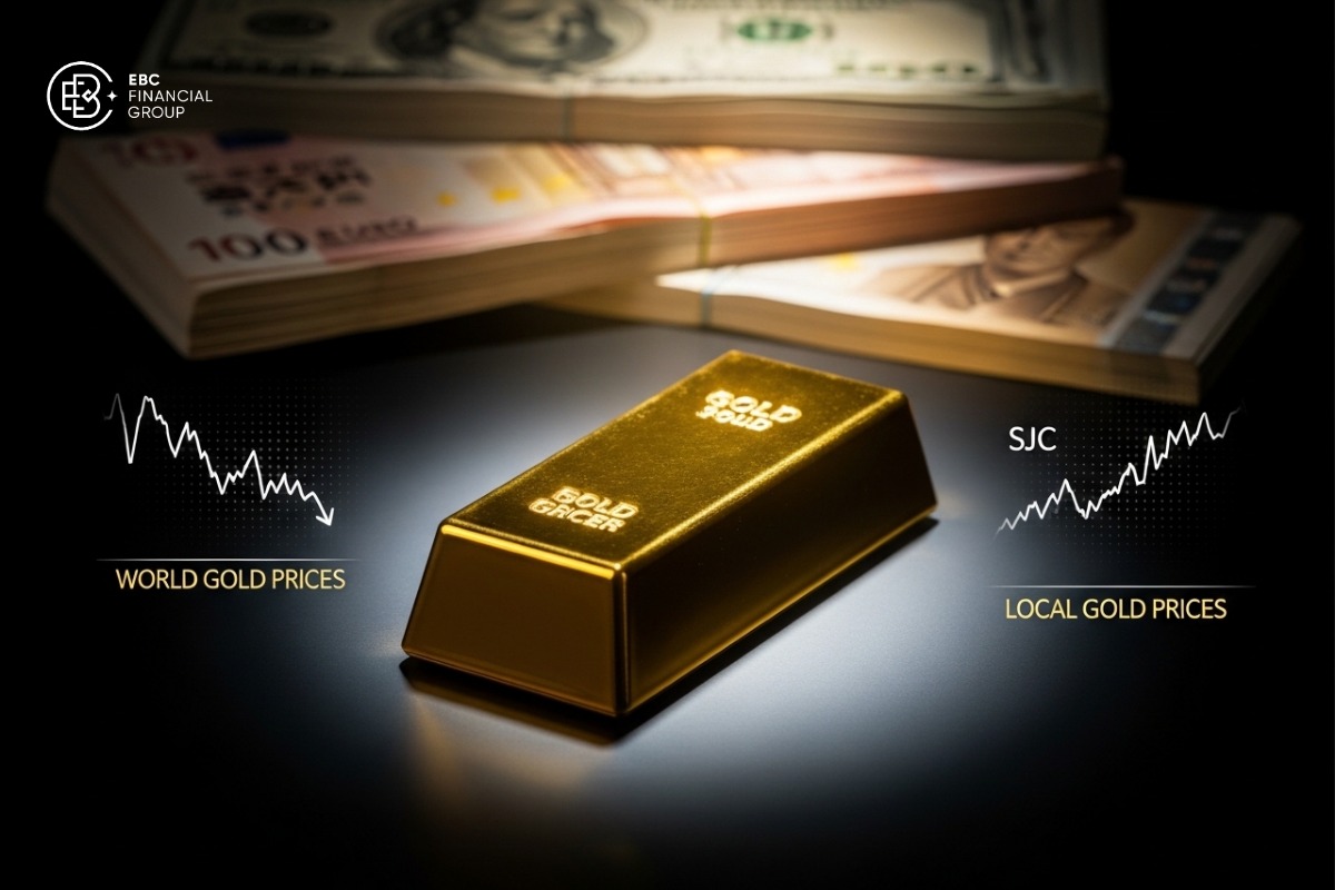 Giá vàng hôm nay: SJC giữ 182,6 triệu, vàng thế giới lùi quanh 5015 USD/ounce