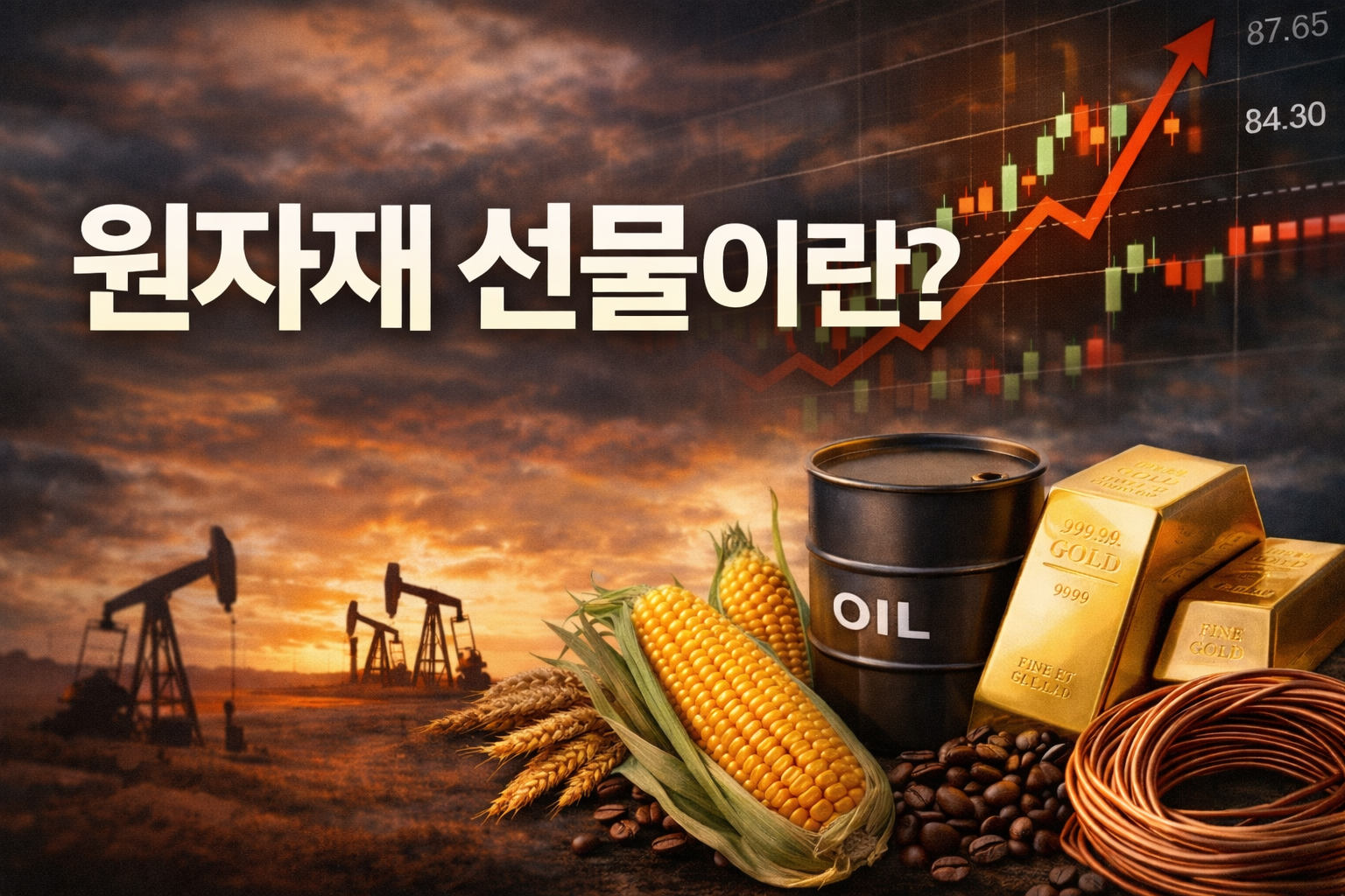 원자재 선물이란 무엇인가? 주요 종목부터 EBC 원자재 CFD까지 이해하기