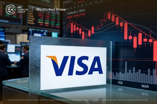 Acciones Visa caen a mínimos anuales por presión del DOJ: Análisis 2026