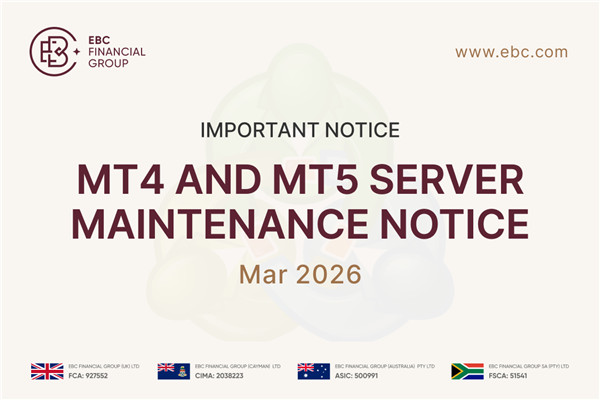 Important Notice: MT4 and MT5 Server Maintenance Notice | Mar 28, 2026