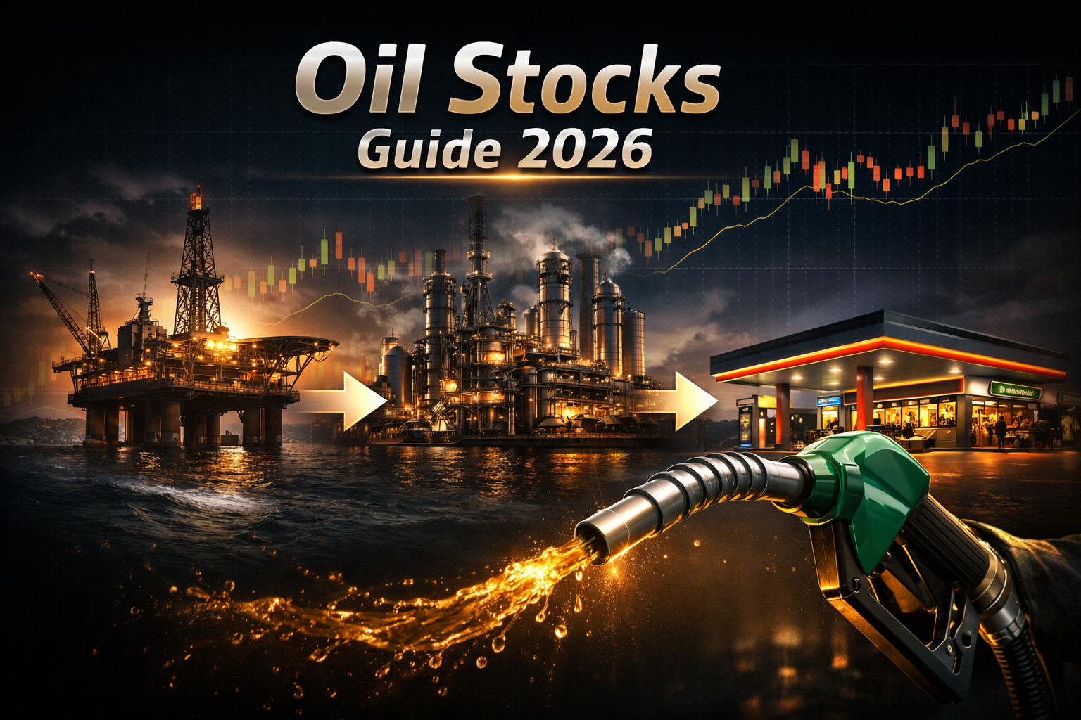 คู่มือเลือกหุ้นน้ำมัน 2026: ต้นน้ำ กลางน้ำ ปลายน้ำ ต่างกันยังไง?