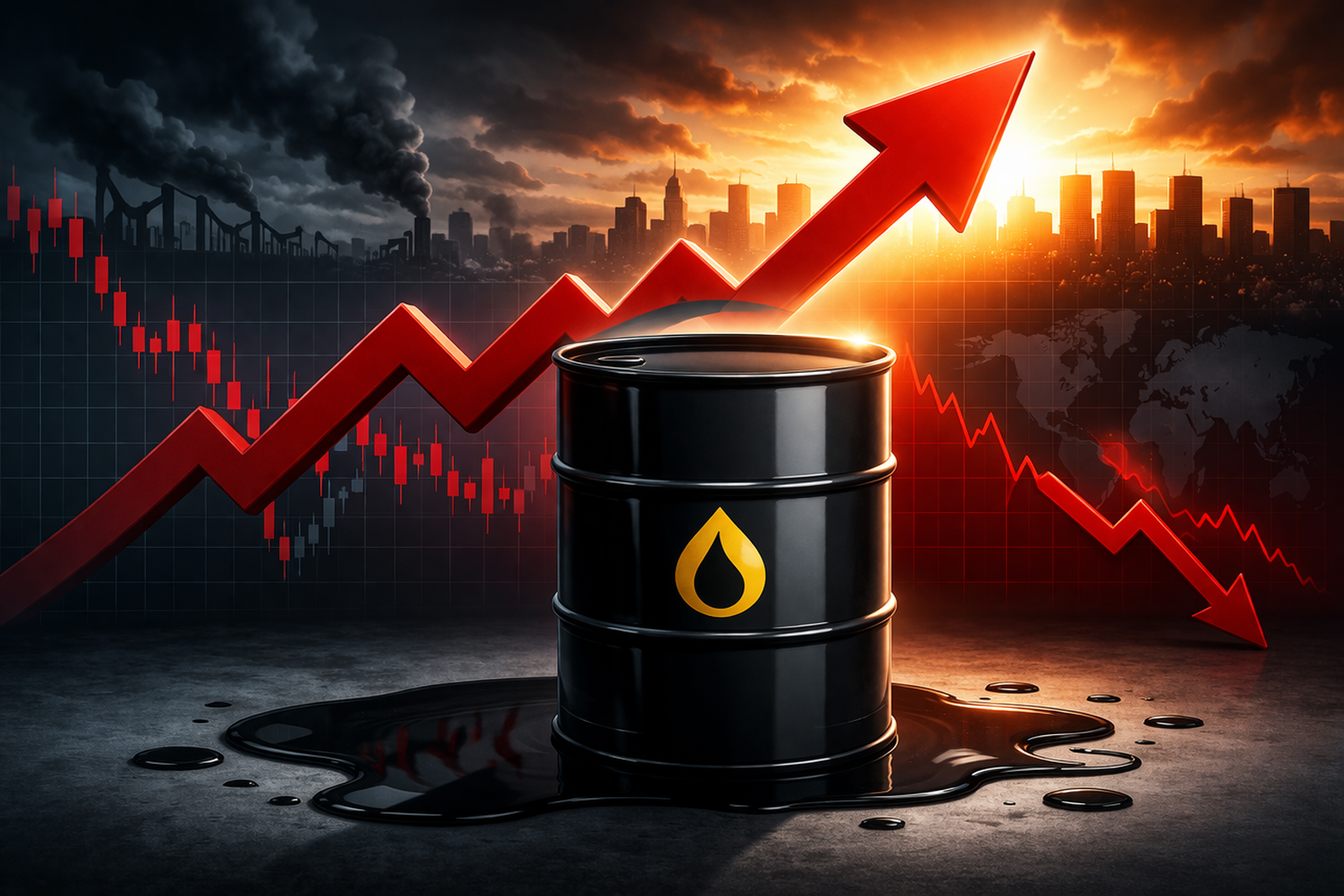 ราคาน้ำมันพุ่งขึ้นส่งผลกระทบต่อตลาดหุ้นอย่างไร: สิ่งที่นักลงทุนต้องรู้