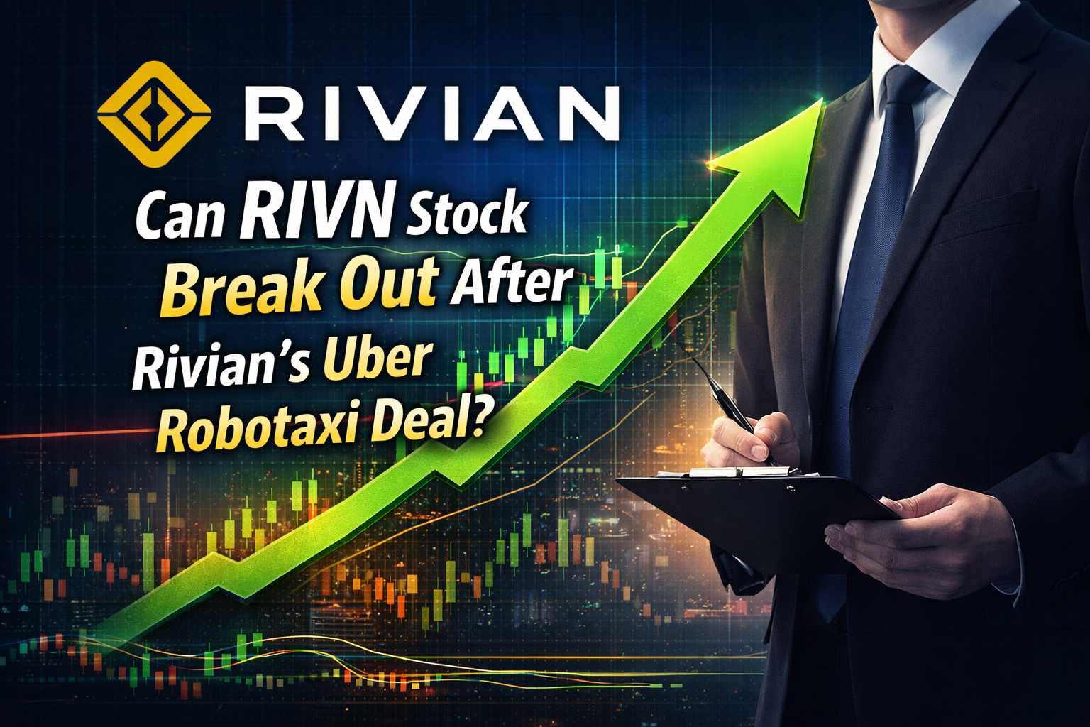 Can RIVN Stock Break Out After Rivian’s Uber Robotaxi Deal?
