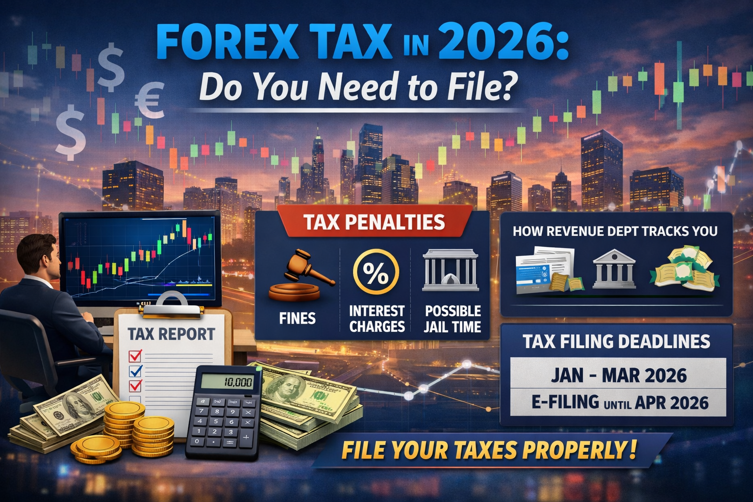 ภาษี Forex 2569 ต้องยื่นไหม? ไม่ยื่นจะเกิดอะไรขึ้น?