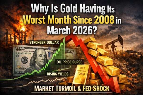 Why Is Gold Having Its Worst Month Since 2008 in March 2026?