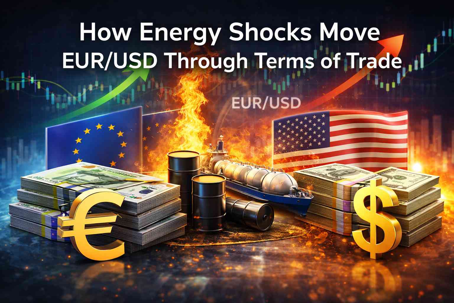 How Energy Shocks Move EUR/USD Through Terms of Trade