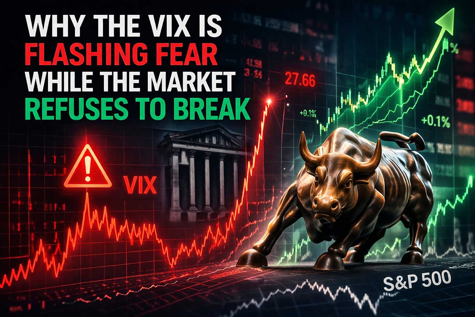 Why the VIX Is Flashing Fear While the Market Refuses to Break