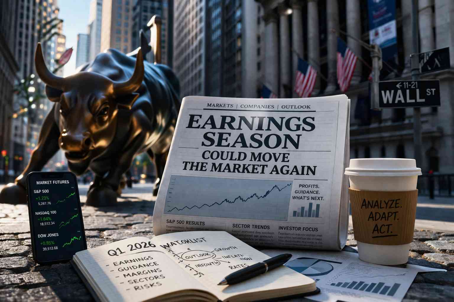 Почему сезон отчётностей снова может повлиять на рынок