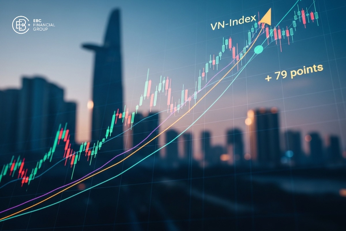 FTSE Russell xác nhận nâng hạng chứng khoán Việt Nam, VN-Index tăng 79 điểm