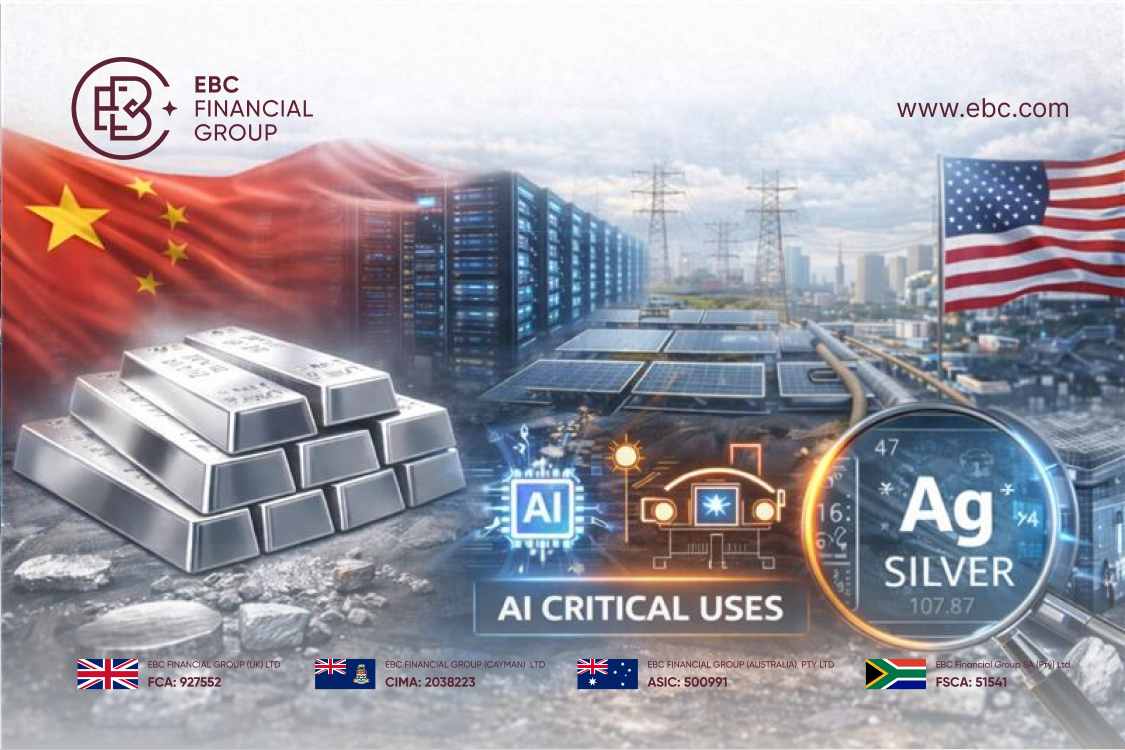 Por que a China está acumulando prata? A guerra dos minerais críticos em IA impulsiona a importação de prata.
