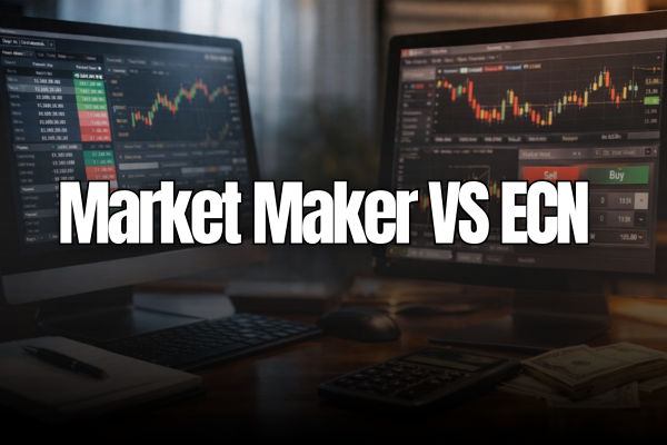 ECN vs. Market Maker: 5 diferenças essenciais que todo trader precisa conhecer.