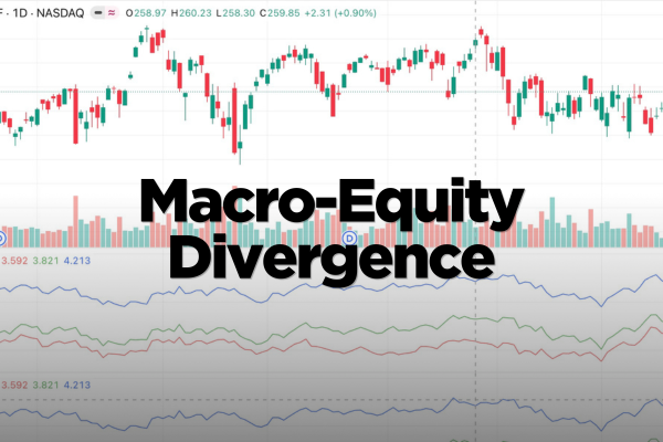 Explicación de la divergencia macroeconómica de renta variable para operadores