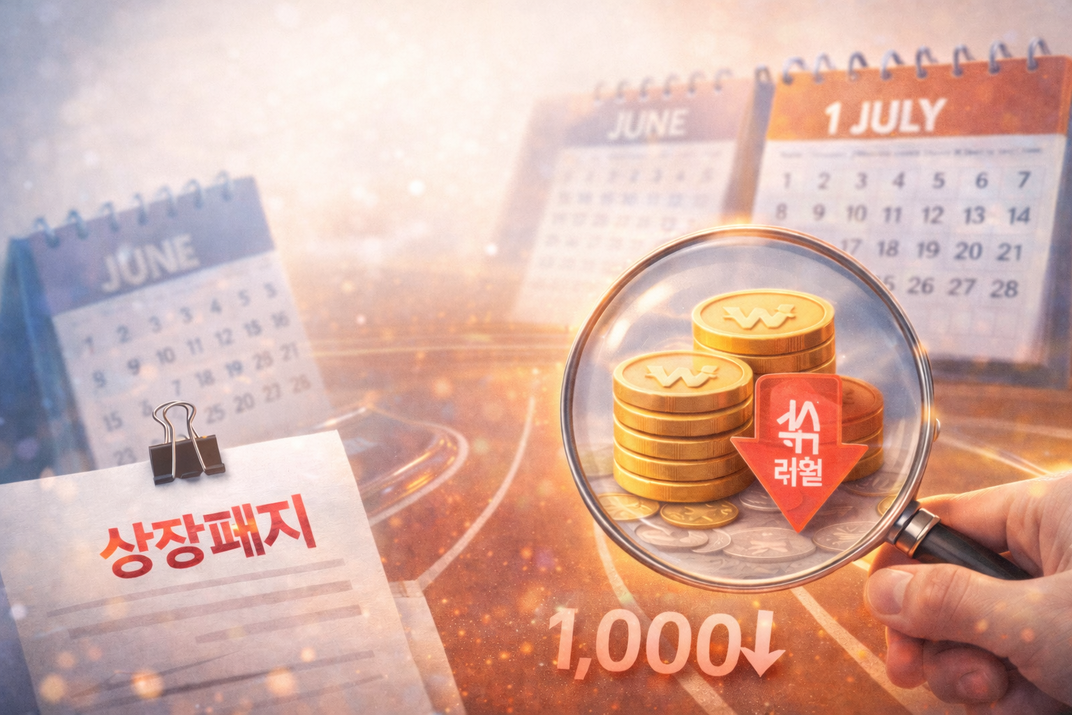 동전주 상장폐지 기준 강화: 2026년 7월 1일 시행안의 핵심과 리스크