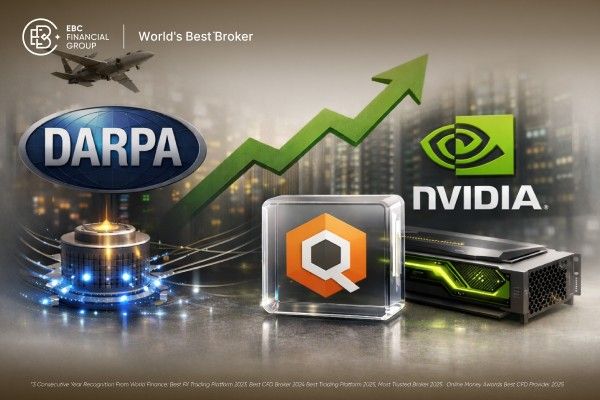Por que as ações da IonQ subiram hoje? A NVIDIA ajudou, mas a DARPA liderou o processo.