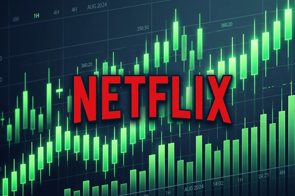 Acciones de Netflix alcanzan máximos de 2026 ante reporte de resultados