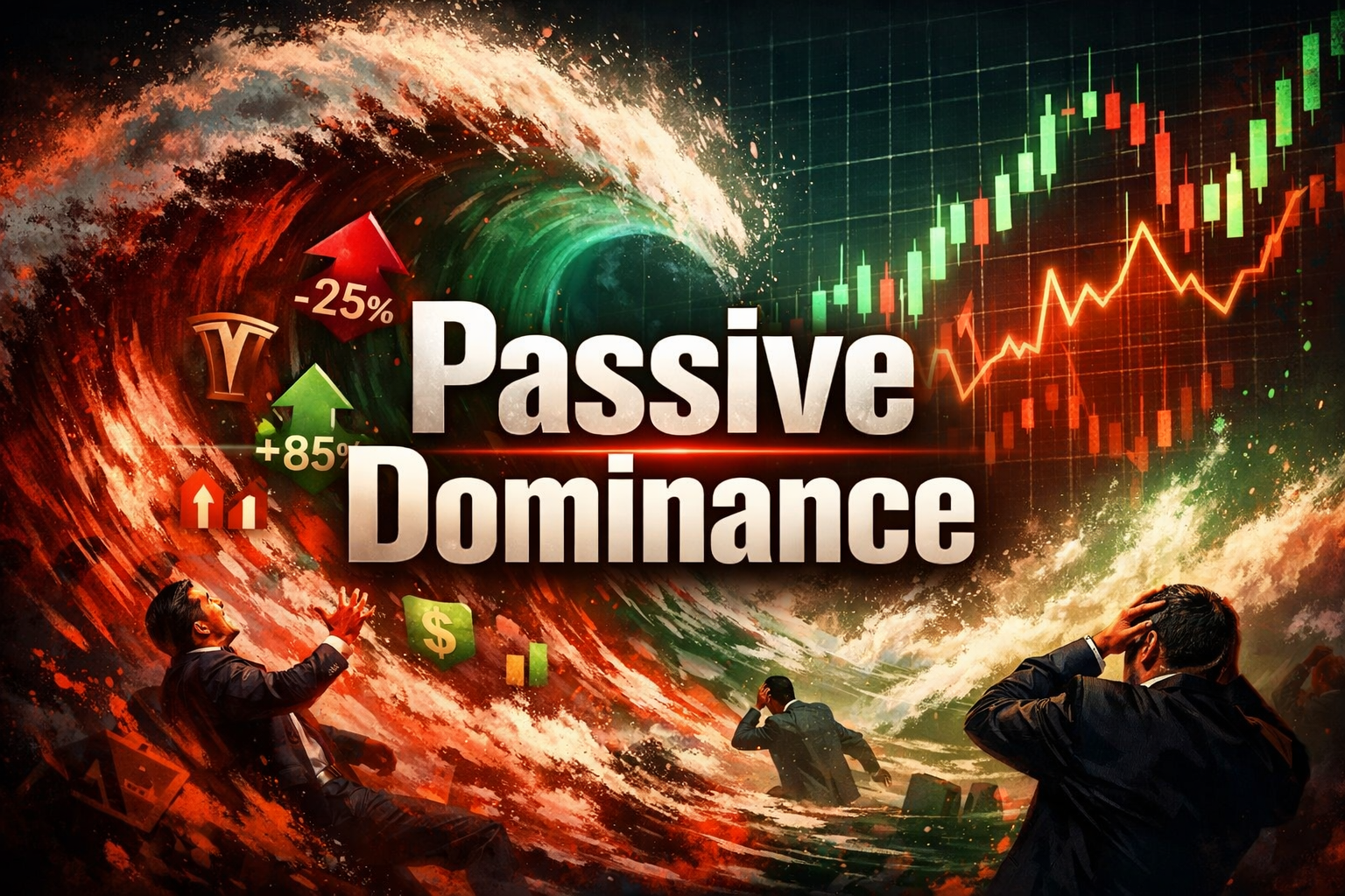 การครอบงำแบบไม่เชิงรุกในการซื้อขาย: กระแสเงินในดัชนีส่งผลต่อตลาดอย่างไรในปัจจุบัน