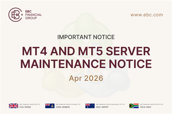 Important Notice: MT4 and MT5 Server Maintenance Notice | Apr 25, 2026