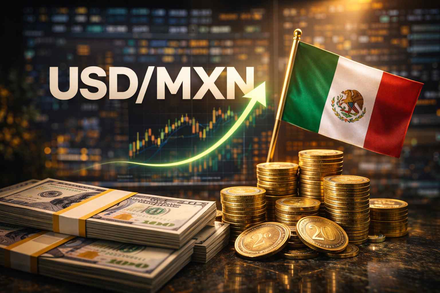 USDMXN: почему песо остался сильным после снижения ставки Banxico