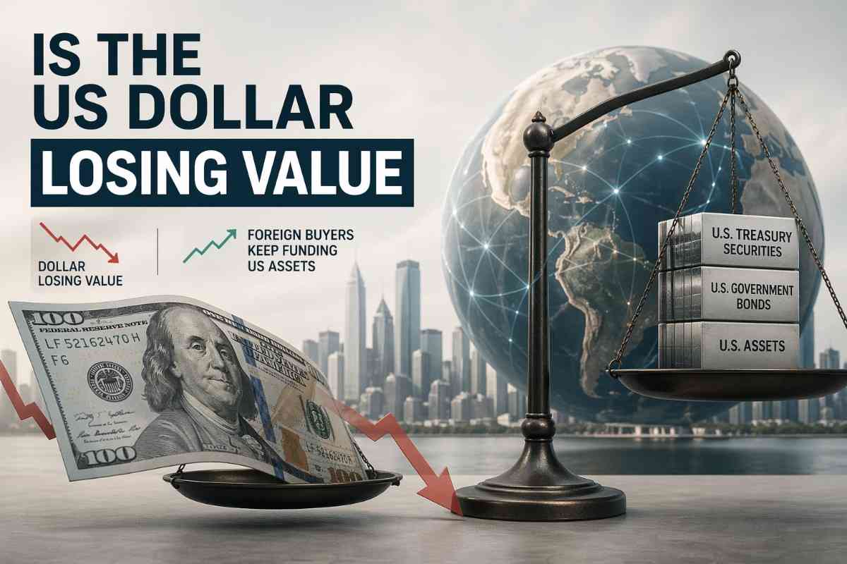 O dólar americano está perdendo valor apesar da demanda estrangeira ainda forte?