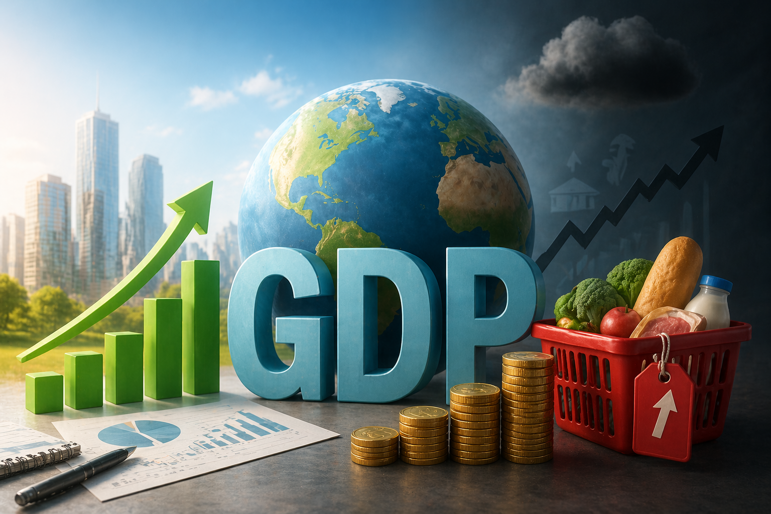 Почему GDP корректируют на инфляцию? Объяснение реального роста