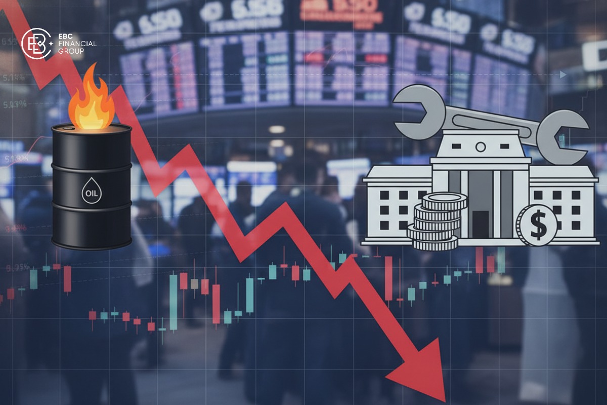 Chứng khoán Mỹ giảm khi giá dầu tăng và Fed giữ áp lực lãi suất