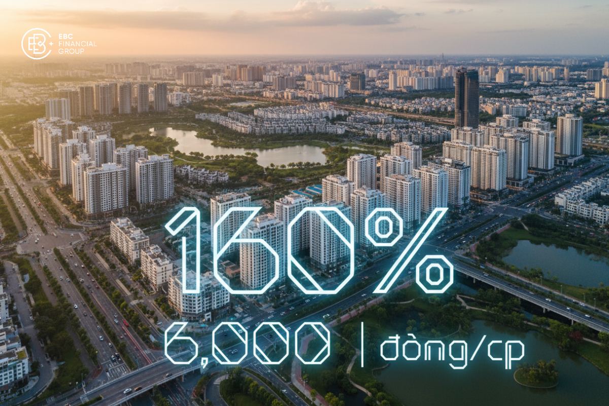 Vinhomes vì sao chia cổ tức 160% và kỳ vọng nào còn lại sau nhịp tăng mạnh của VHM?