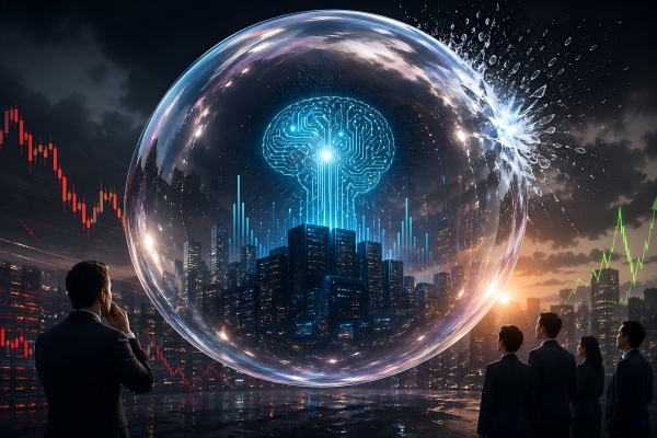 AI市場はバブルか、それとも革命か?2026年最新データで検証する「過熱」と「本質」