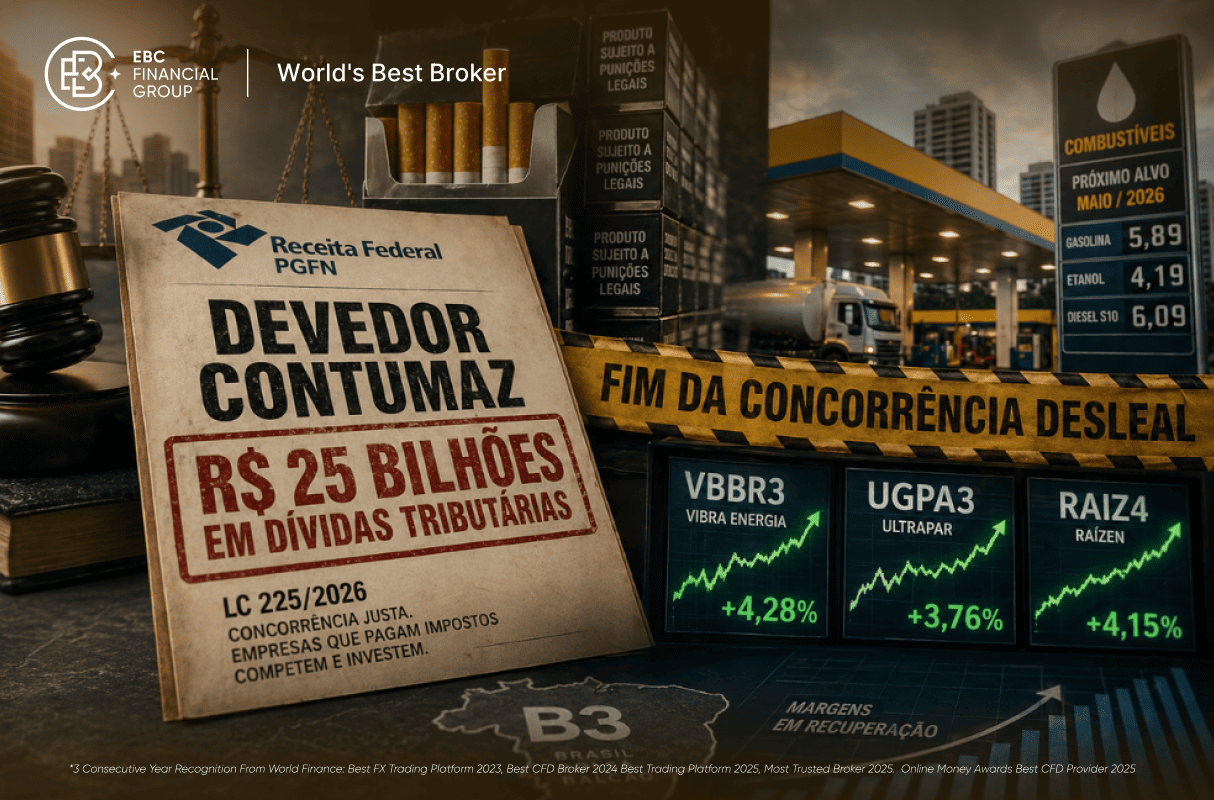R$ 25 bilhões em dívida de cigarro: o que a lei do Devedor Contumaz muda para o mercado e quais ações ganham com isso?