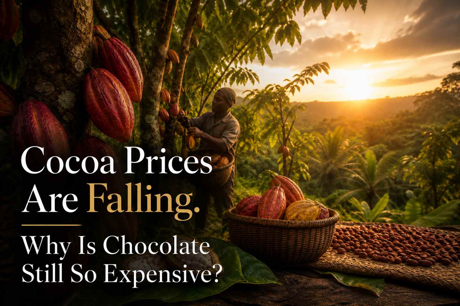 Harga Kakao Turun. Mengapa Cokelat Masih Mahal?