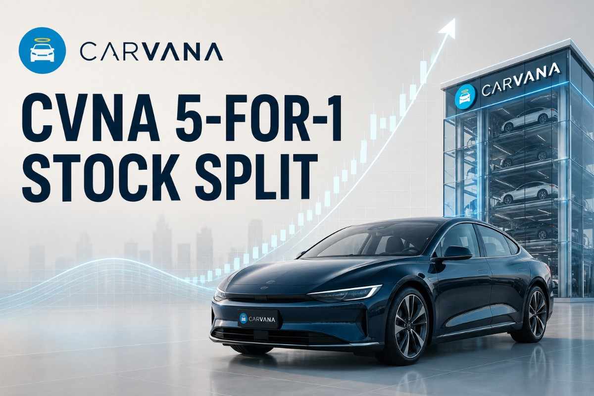 Carvana 5-for-1 Stock Split Explained: What Changes and What Doesn't