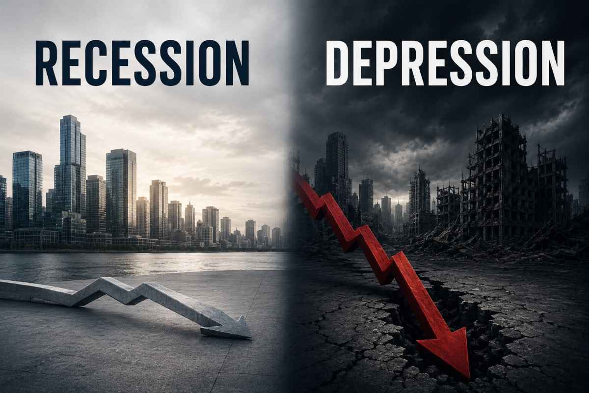 Recession vs Depression: Key Differences, Warning Signs and Market Impact
