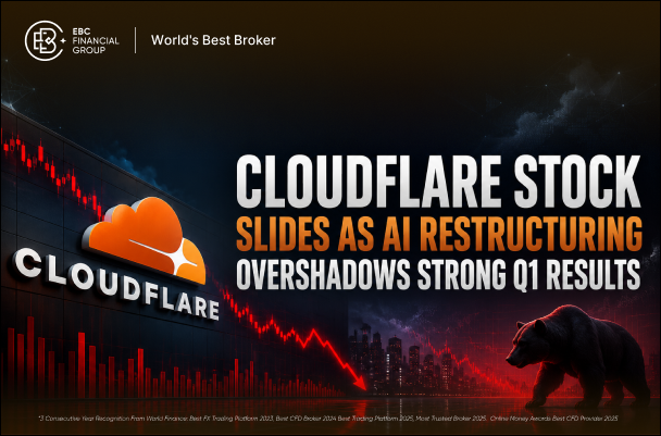 Акции Cloudflare падают, поскольку реструктуризация в сфере ИИ затмила сильные результаты 1-го квартала