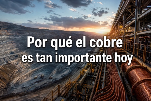 Por qué el cobre es tan importante hoy