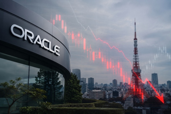 日本オラクル株価が急落した理由を分析|クラウド成長でも売られた背景