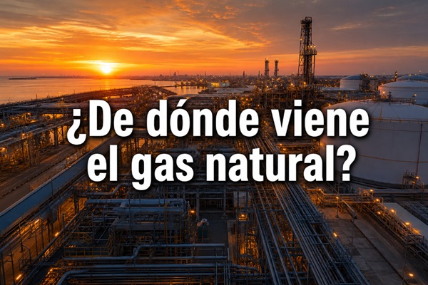¿De dónde viene el gas natural? Guía de mercado y trading en LATAM
