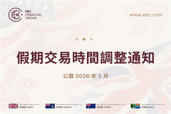 假期交易時間調整通知