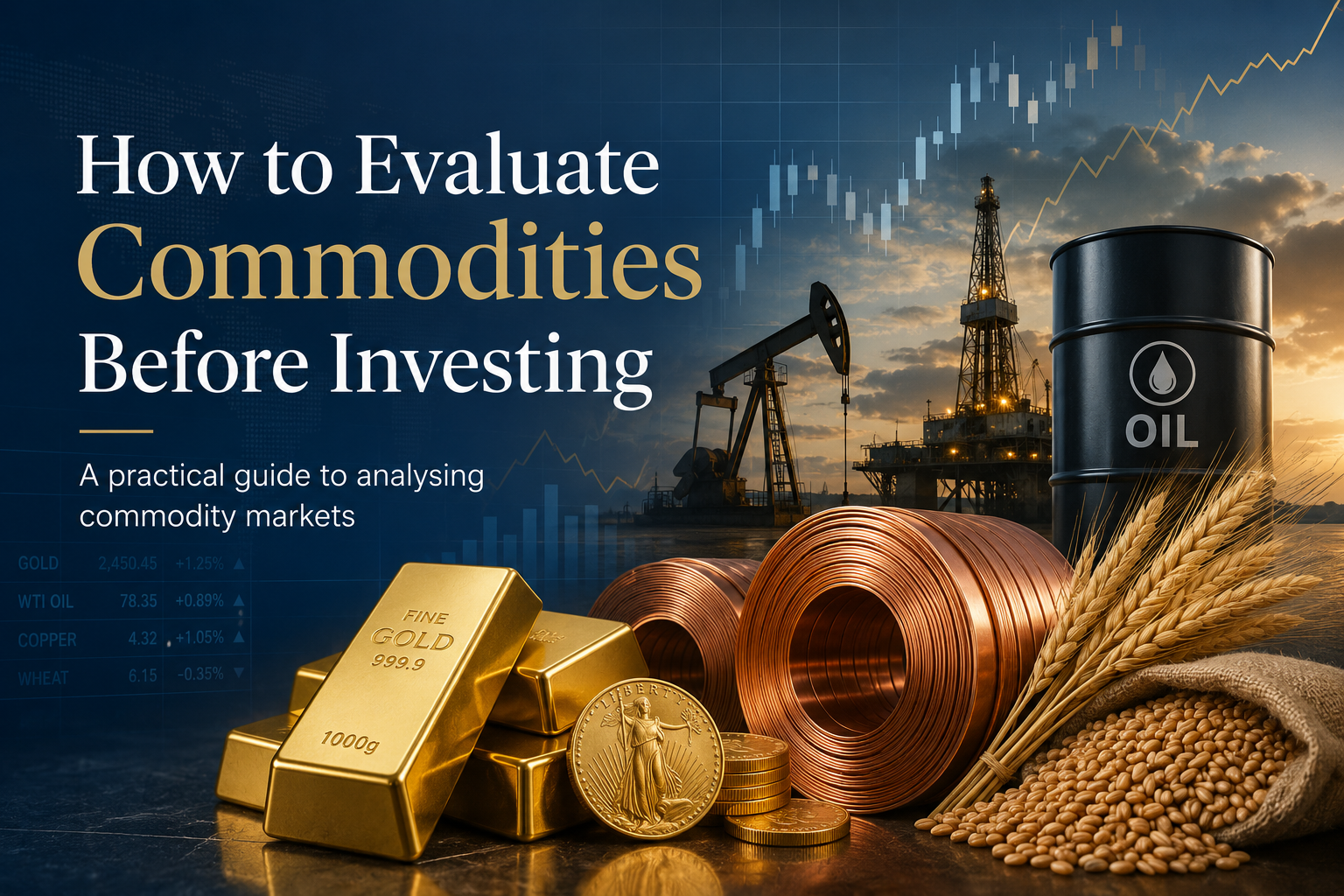 How to Evaluate Commodities Before Investing