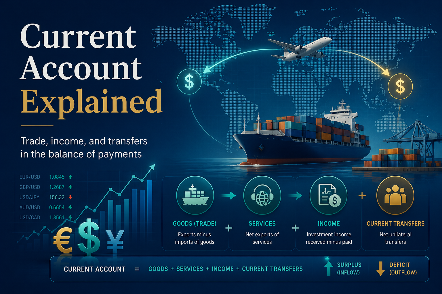 Current Account Explained: Meaning, Components, and Forex Impact