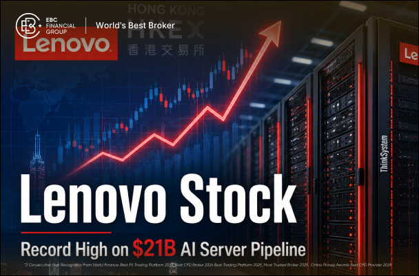Lenovo Stock Hits Record as AI Server Pipeline Tops $21 Billion