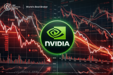 Las acciones de Nvidia caen a mínimos de un mes tras una intensa ola de ventas